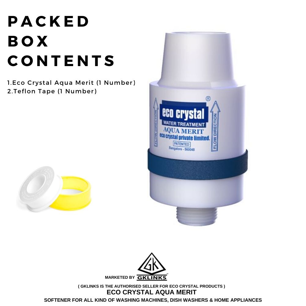 Eco Crystal Aqua Merit Water Softener for Washing Machine - Image 2