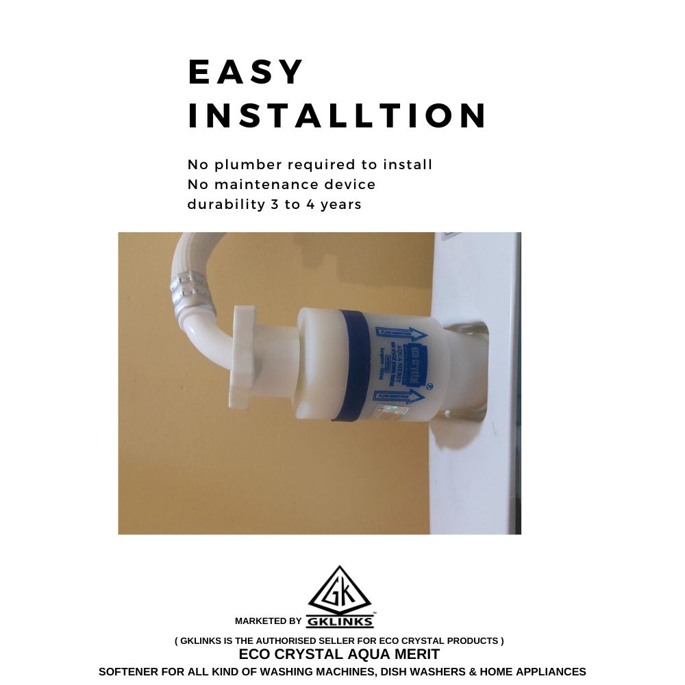 Eco Crystal Aqua Merit Water Softener for Washing Machine - Image 4